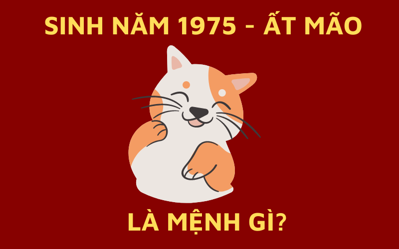 Sinh Năm 1975 Mệnh Gì? Tử Vi Trọn Đời Người Sinh Năm 1975