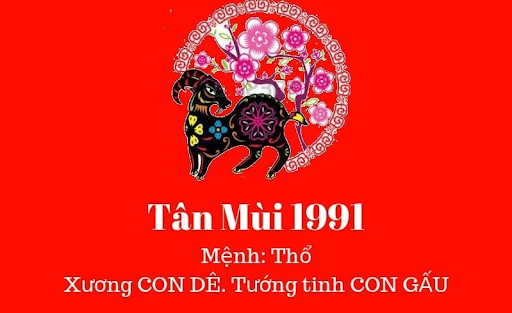 1991 Mệnh Gì? 1991 Phù Hợp Với Người Tuổi Nào?